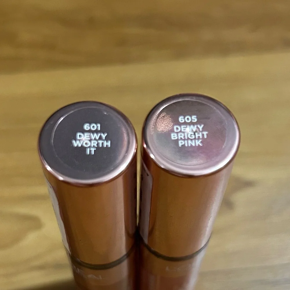 L'Oreal Lumi Liquid Blush Duo - Worth It and Bright Pink